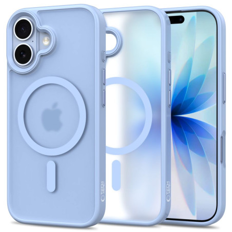 Pouzdro Tech-Protect MagMat MagSafe pro iPhone 17 – matná Mist Blue