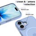 Pouzdro Tech-Protect MagMat MagSafe pro iPhone 17 – matná Mist Blue