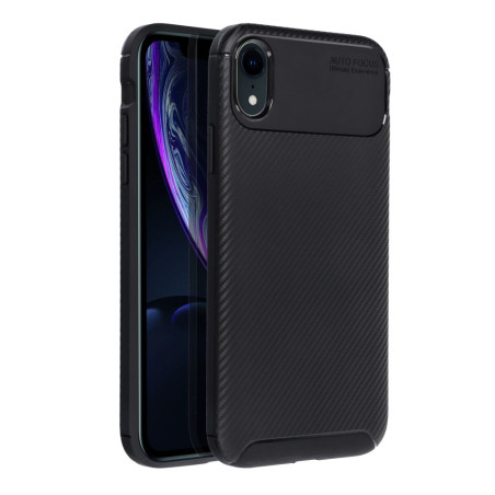 Kryt Carbon Premium pro iPhone XR – černý