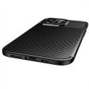 Kryt Carbon Premium pro iPhone XR – černý