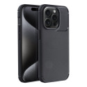 Kryt CARBON PREMIUM pro iPhone 15 Pro - černý