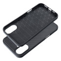 Kryt CARBON PREMIUM pro iPhone 16 PLUS - černý