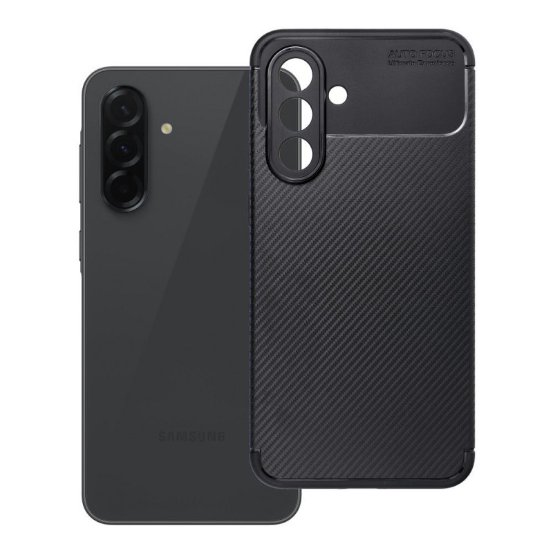 Kryt CARBON PREMIUM pro Samsung A36 5G - černý