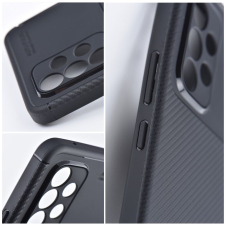 Kryt CARBON PREMIUM pro Samsung A17/A18 - černý