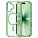 Pouzdro Tech-Protect MagMat MagSafe pro iPhone 17 – Sage / průhledná