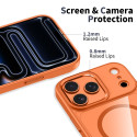 Pouzdro Tech-Protect MagMat MagSafe pro iPhone 17 Pro – Cosmic Orange/čiré