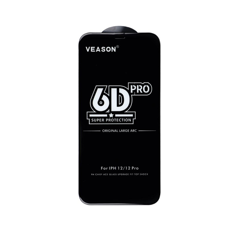Ochranné sklo Veason 6D PRO pro Xiaomi Redmi Note 12 4G / Note 12 5G - černé