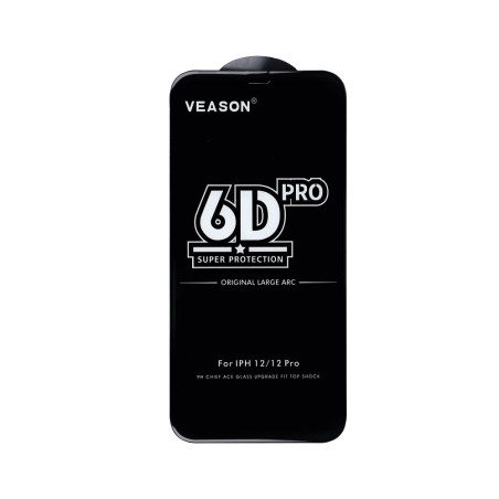 Ochranné sklo Veason 6D PRO pro Redmi Note 12 - černé