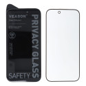 Ochranné sklo Veason 6D Privacy pro iPhone XR/11 - černé