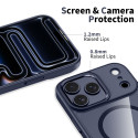 Pouzdro Tech-Protect MagMat MagSafe pro iPhone 17 Pro – Deep Blue/čiré