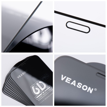 Ochranné sklo Veason 6D Pro Glass (SET 10in1) iPhone 12 Pro Max čern