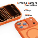 Pouzdro Tech-Protect MagMat MagSafe pro iPhone 17 Pro Max – Cosmic Orange