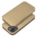Dual Pocket flip pouzdro pro Redmi NOTE 13 PRO - zlatá