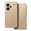 Dual Pocket flip pouzdro pro Redmi NOTE 13 PRO - zlatá