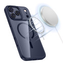 Pouzdro Tech-Protect MagMat MagSafe pro iPhone 17 Pro Max – Deep Blue / průhledná