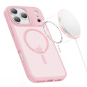 Pouzdro Tech-Protect MagMat MagSafe pro iPhone 17 Pro Max – matná růžová