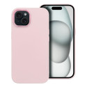 Kryt FRAME pro iPhone 15 - pudrově růžový