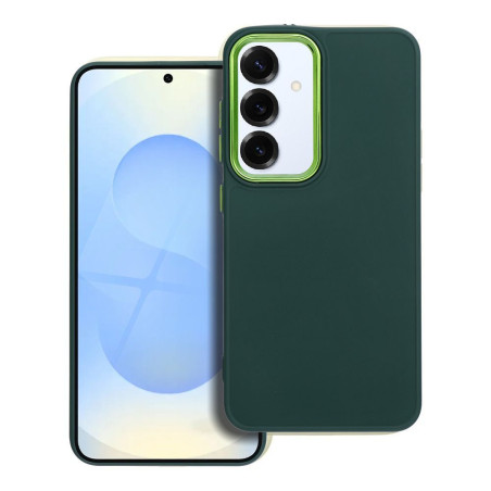 Kryt FRAME pro Samsung S25 - zelený