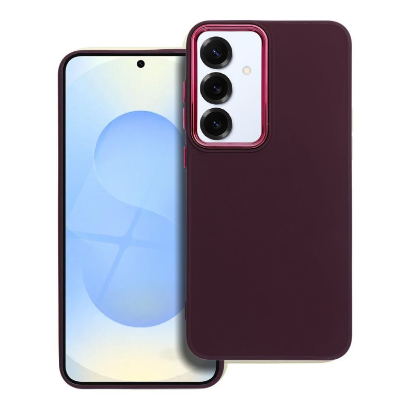 Kryt CASE FRAME pro Samsung S25 PLUS - frame purple