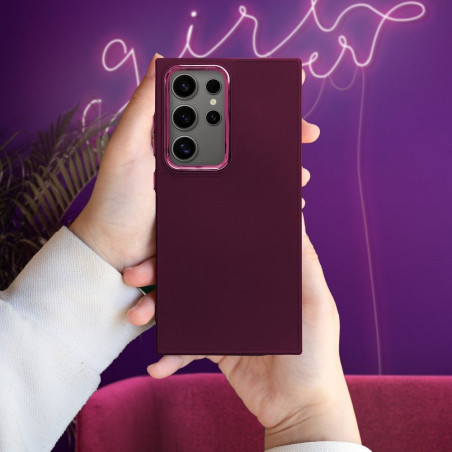 Kryt FRAME pro Redmi Note 14 4G fialový
