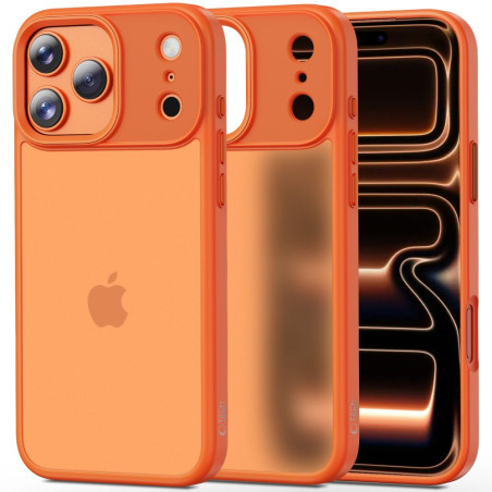Pouzdro Tech-Protect MagMat pro iPhone 17 Pro Max – Matte Cosmic Orange