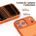 Pouzdro Tech-Protect MagMat pro iPhone 17 Pro Max – Matte Cosmic Orange
