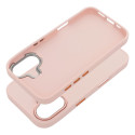 Kryt FRAME pro iPhone 16 - pudrově růžový