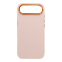Kryt FRAME pro iPhone 17 - pudrově růžový