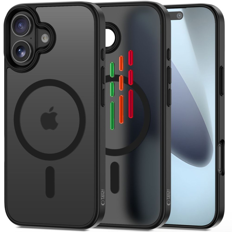 Pouzdro Tech-Protect MagMat XT 4-set MagSafe pro iPhone 17 – matné černé