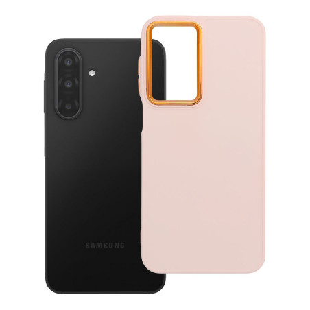 Kryt FRAME pro Samsung A17/A18 - pudrově růžový