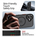 Pouzdro Tech-Protect MagMat XT 4-set MagSafe pro iPhone 17 – matné černé