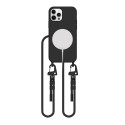 Pouzdro Tech-Protect MagNecklace MagSafe pro iPhone 12 / 12 Pro - černé