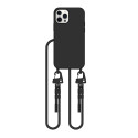 Pouzdro Tech-Protect MagNecklace MagSafe pro iPhone 12 / 12 Pro - černé