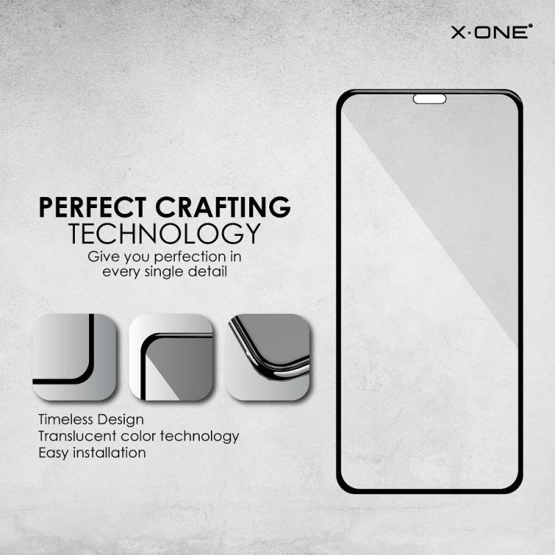 Ochranné sklo X-ONE FULL COVER EXTRA STRONG MATTE pro iPhone 11 Pro - matné