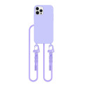 Pouzdro Tech-Protect MagNecklace MagSafe pro iPhone 12 / 12 Pro - levandulové