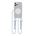 Pouzdro Tech-Protect MagNecklace MagSafe pro iPhone 12 / 12 Pro - šedé