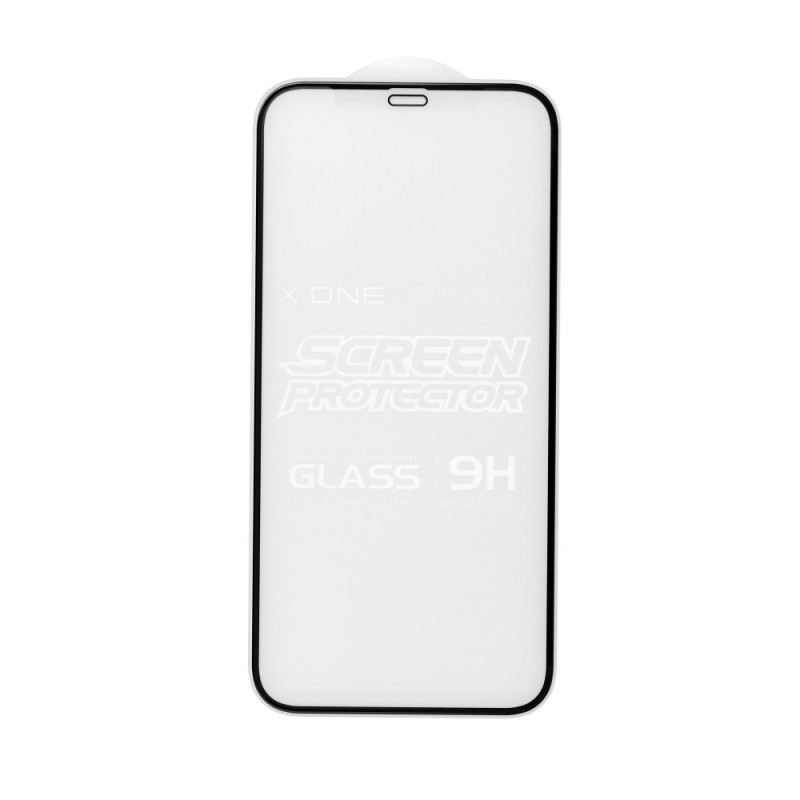 Ochranné sklo X-One X-ONE Full Cover Extra Strong Crystal Clear pro SAMSUNG A37 5G - transparentní (černý rámeček)