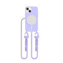 Pouzdro Tech-Protect MagNecklace MagSafe pro iPhone 13 Mini - levandulové