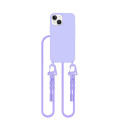 Pouzdro Tech-Protect MagNecklace MagSafe pro iPhone 13 Mini - levandulové