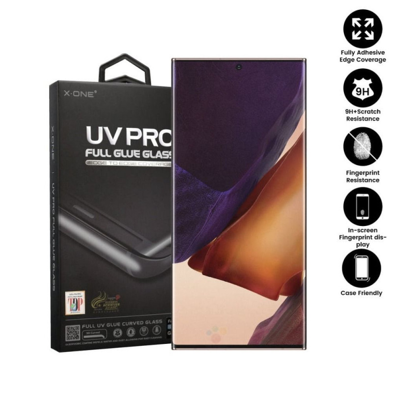 Ochranné sklo X-One UV PRO pro Samsung Note 9 - transparentní