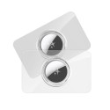 Pouzdro DUX DUCIS pro AirTag – transparent + černá (2 ks)