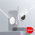 Pouzdro DUX DUCIS pro AirTag – transparent + černá (2 ks)