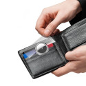 Pouzdro DUX DUCIS pro AirTag – transparent + černá (2 ks)