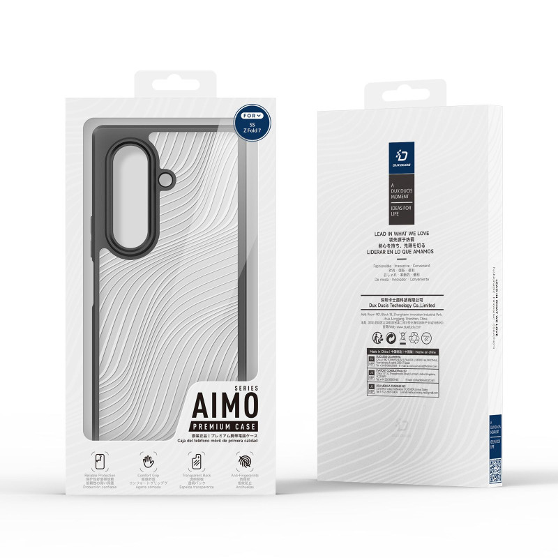 Kryt Dux Ducis AIMO pro SAMSUNG Z Fold7 - černý