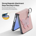 Pouzdro Dux Ducis LUVY pro Samsung Z Flip7 – růžová