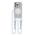 Pouzdro Tech-Protect MagNecklace MagSafe pro iPhone 14 Pro - šedé