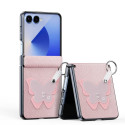 Pouzdro Dux Ducis LUVY pro Samsung Z Flip7 – růžová