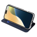 Pouzdro Dux Ducis SKIN PRO pro iPhone 16 Plus modré