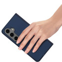 Pouzdro Dux Ducis SKIN PRO pro Samsung S24 FE - modré