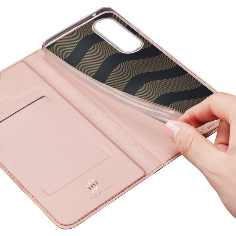 Pouzdro Dux Ducis SKIN PRO pro SAMSUNG S25 Edge - růžové